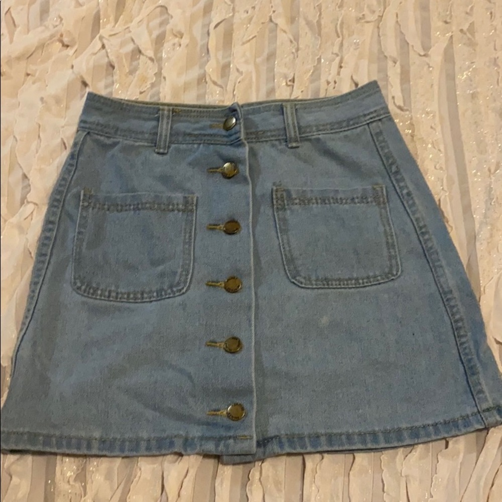 Jean skirt